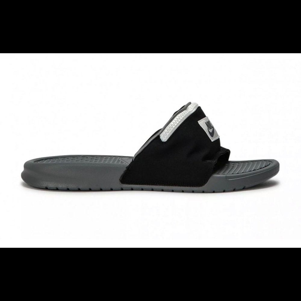 Nike Benassi JDI Fanny Pack Cool Grey AO1037-001 - Picture 3 of 8